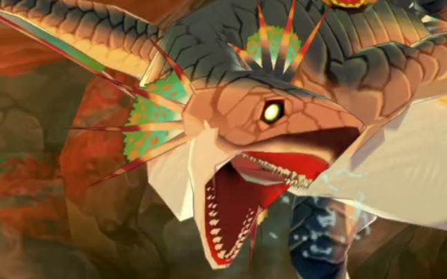 《怪物猎人骑士》水龙全技能展示_哔哩哔哩_bilibili