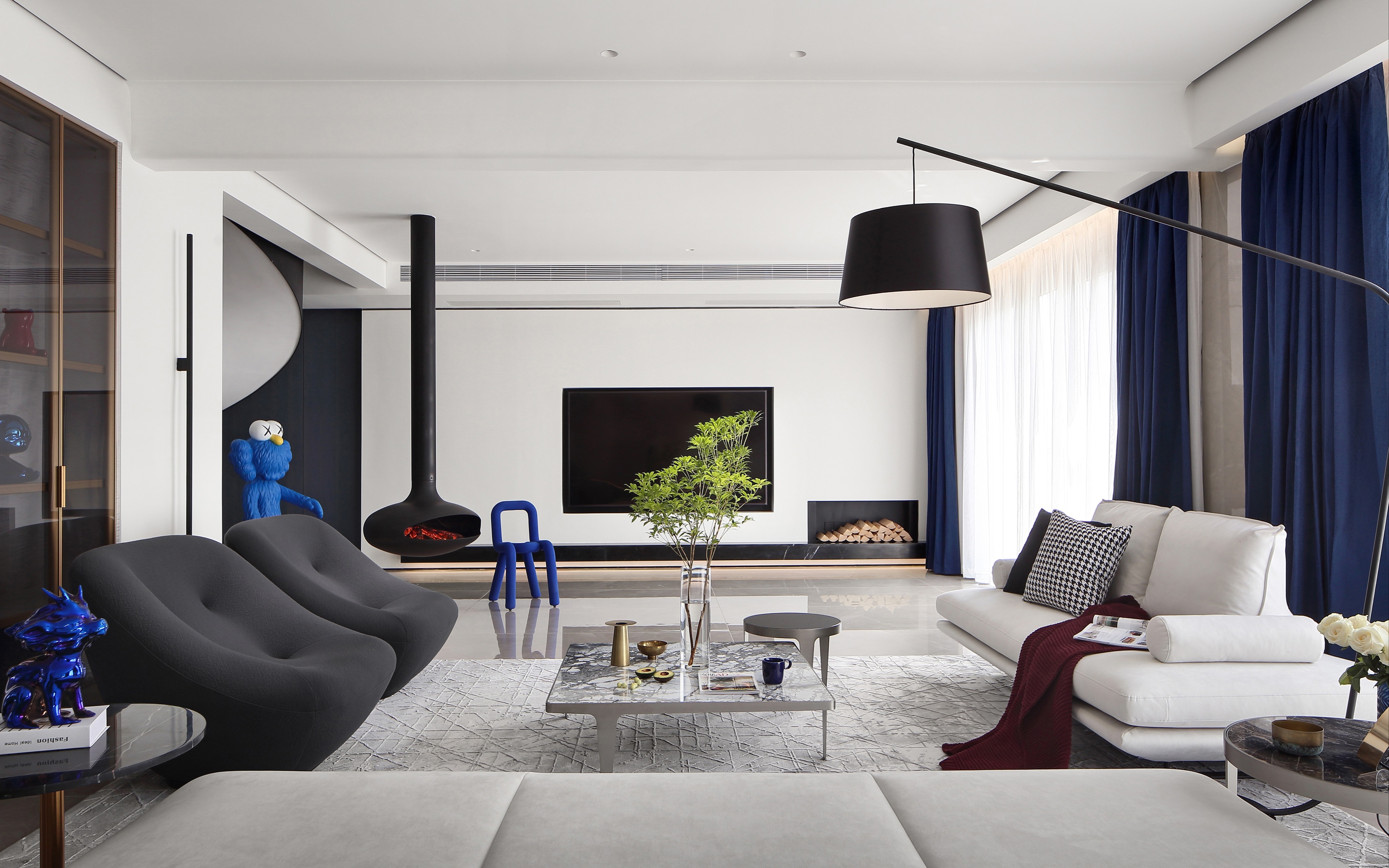 北岩设计 | 两栋叠墅打通,会是什么效果