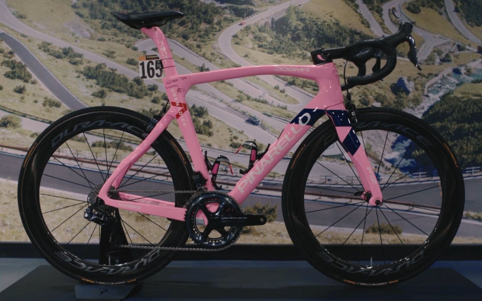[4k]road bike-pinarello f12 (tao geoghegan hart定制版)公路车装车