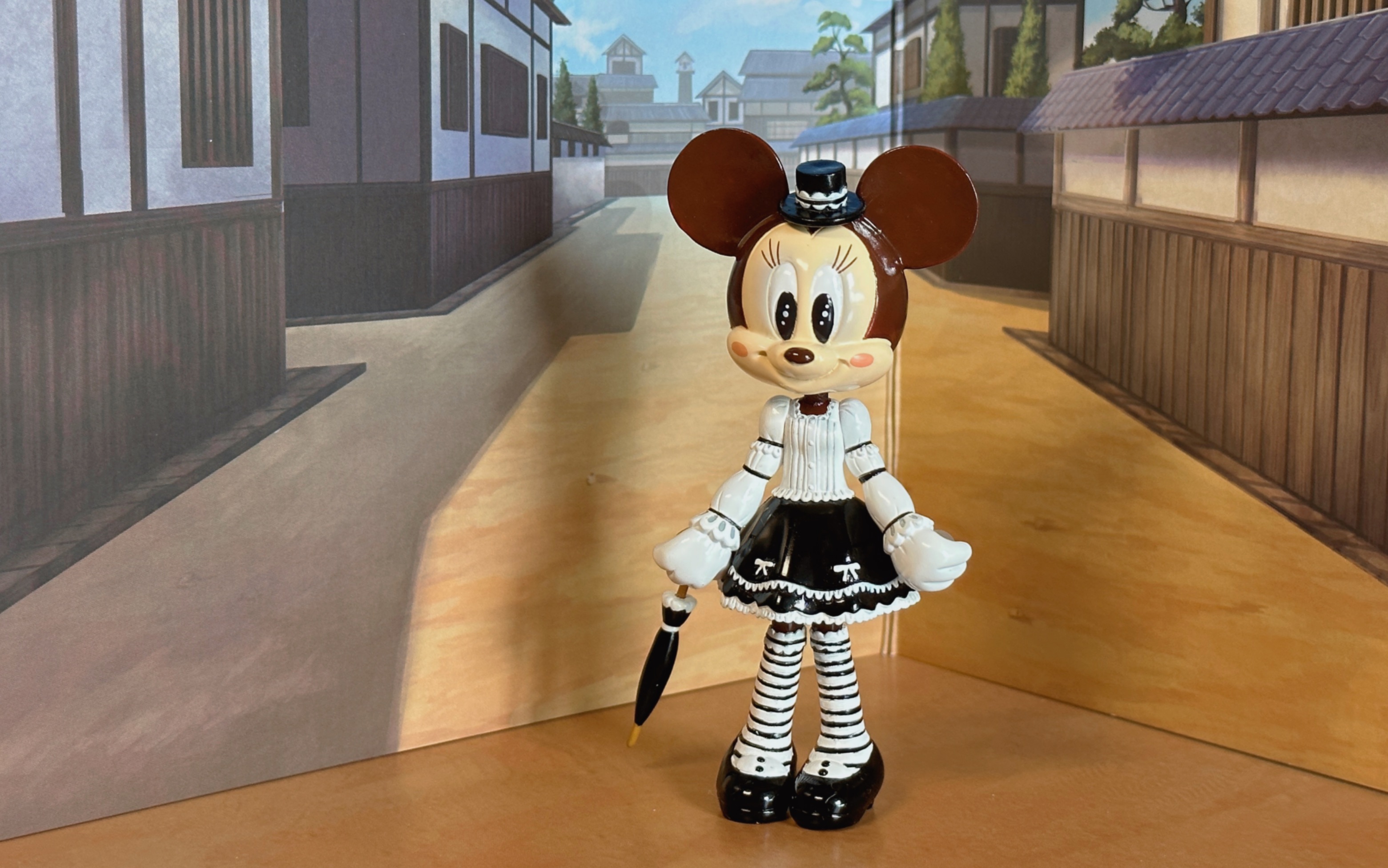 17年前的米妮变装人偶