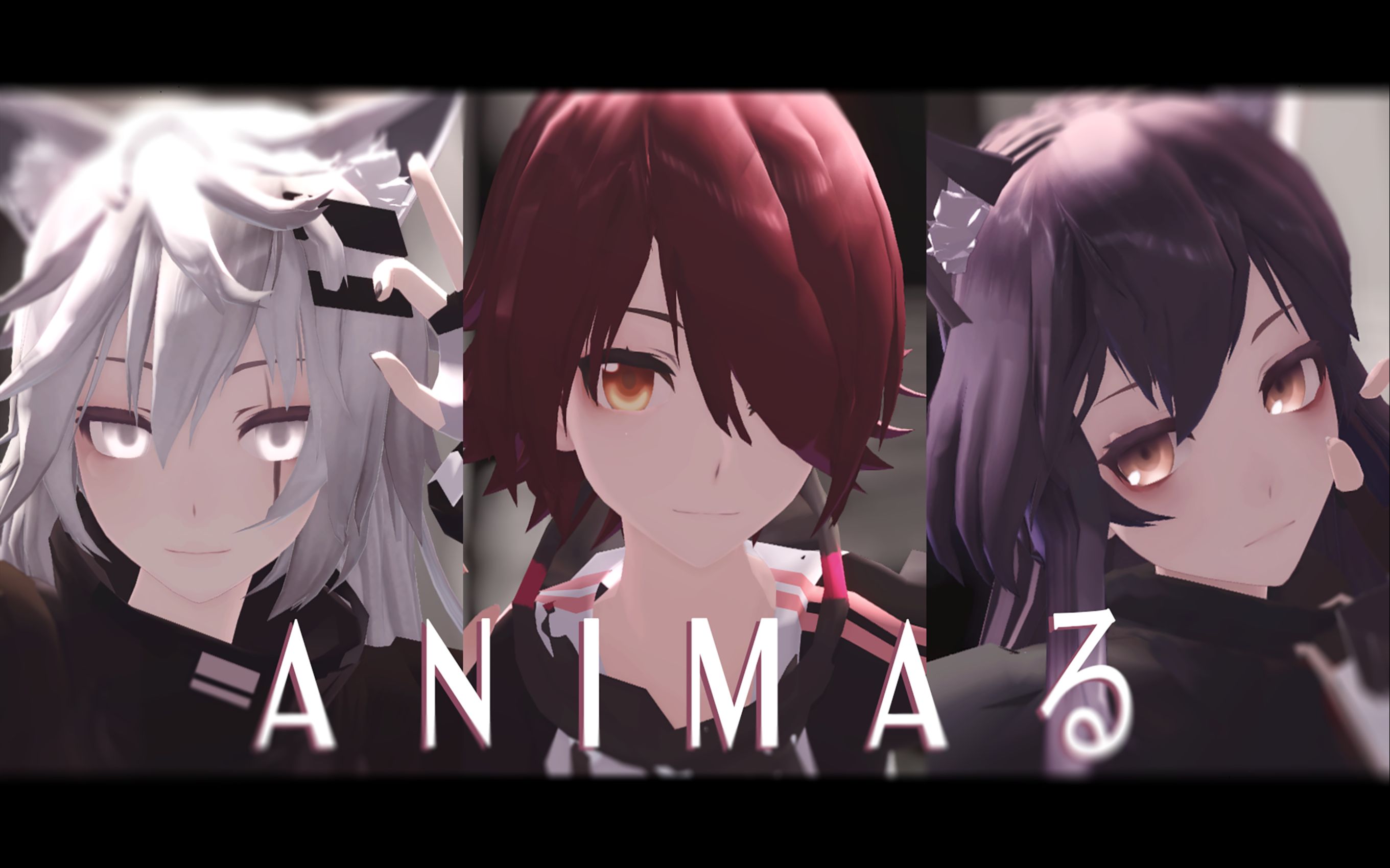 明日方舟mmd能天使拉普兰德德克萨斯animaる