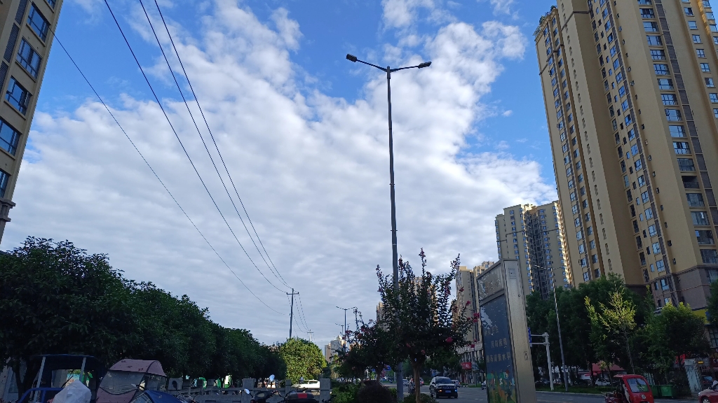 雨后天晴图片早晨图片