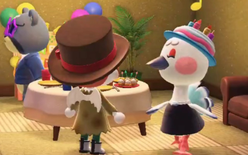 动森给小偲过生日啦