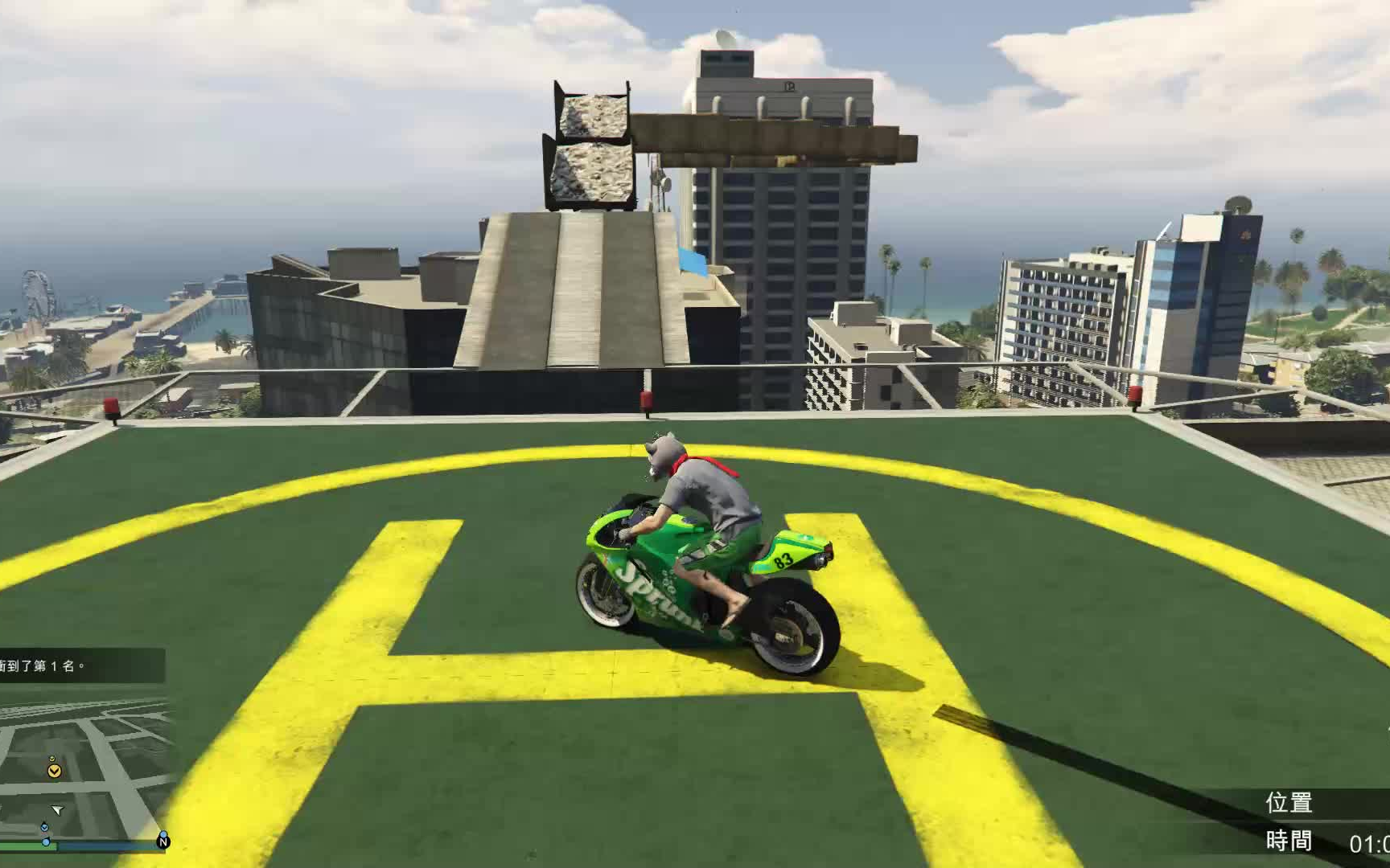 gta5欢乐的毒图时光一摩托车