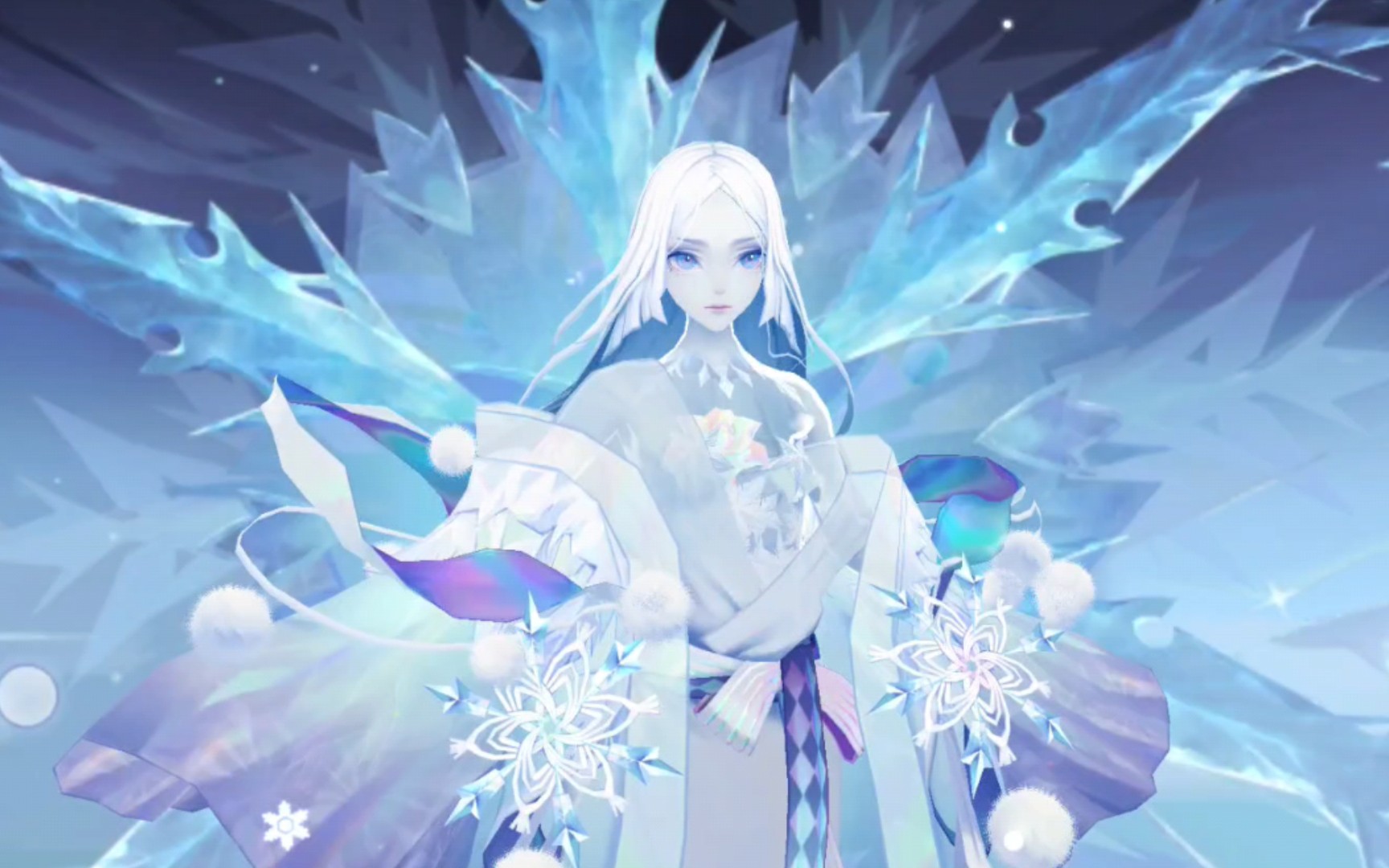 阴阳师婵冰雪女图片