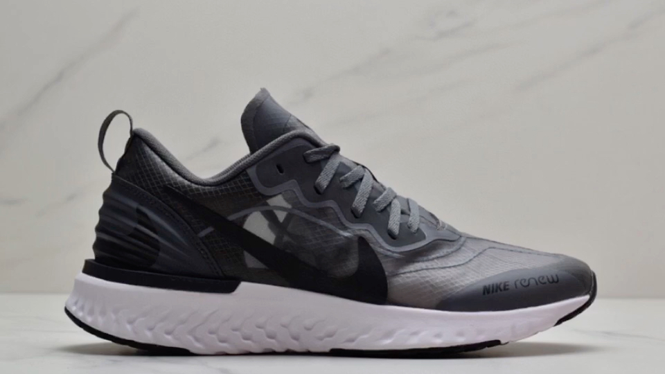 耐克nike epic react flyknit 2 透明网纱 泡沫颗粒编织超轻缓震跑步