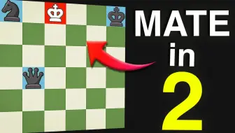 你必须知道的4个国际象棋将杀技巧