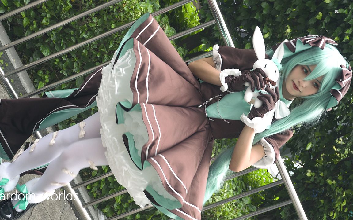 Miku 39初音未来兔子洋装 cos 2023萤火虫漫展29th哔哩哔哩bilibili