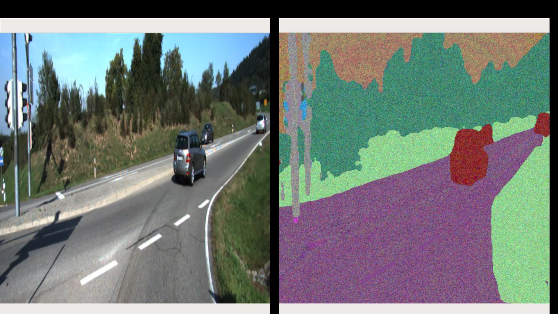 自动驾驶之道路分割 Kitti数据集测试哔哩哔哩bilibili