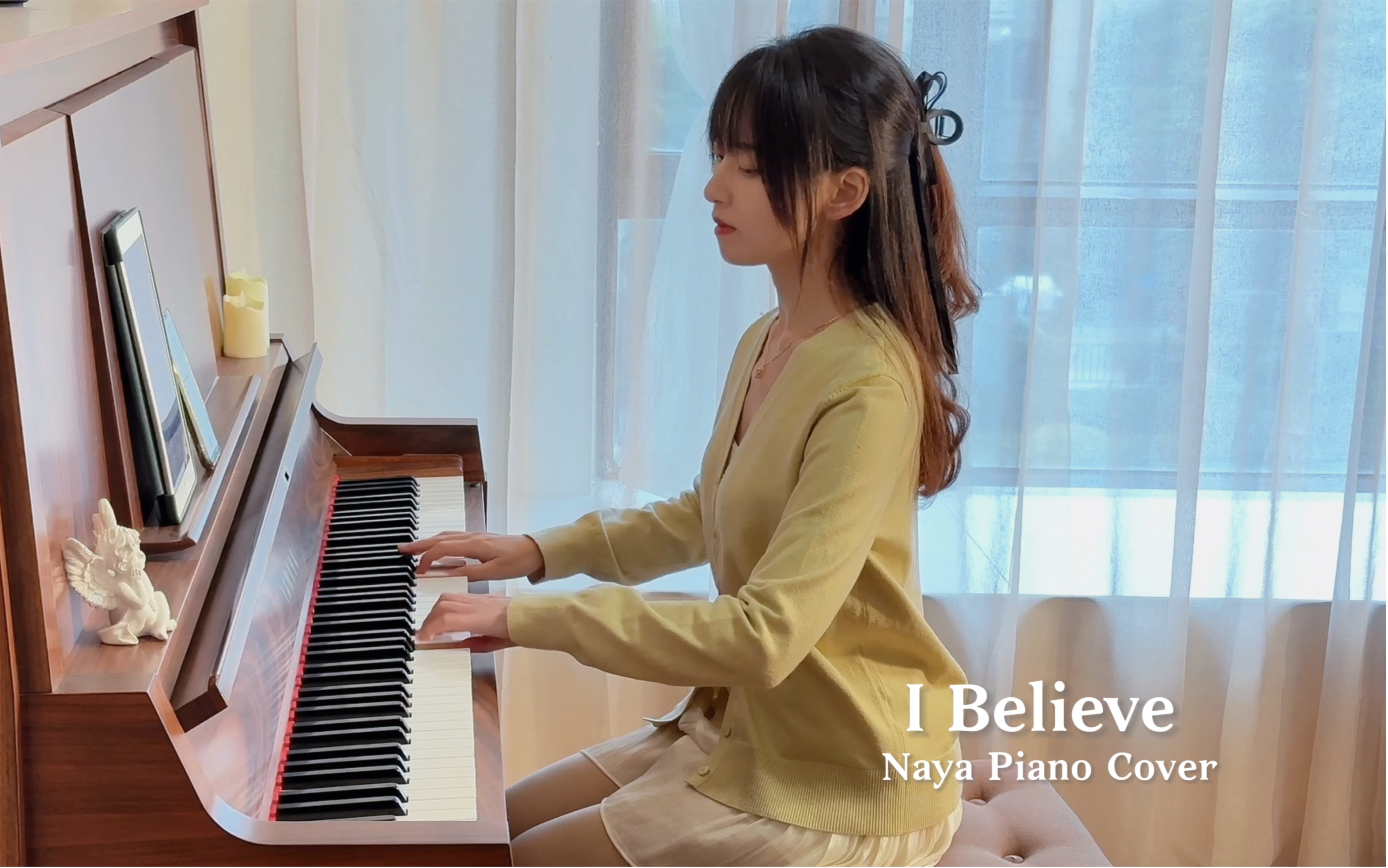 [图]钢琴弹奏《I Believe》，都2024年了，还有人听这歌吗？