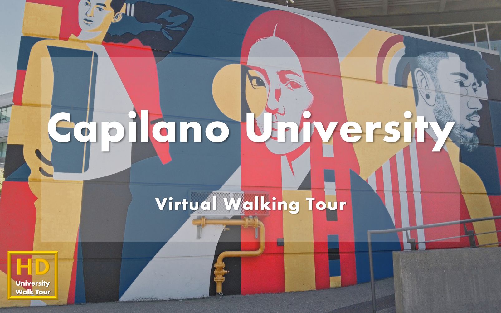 卡普兰诺大学  校园漫步  Capilano University Virtual Walking Tour|Canada哔哩哔哩bilibili