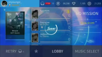 superstar-jyp  GOT7-miracle 困难三星