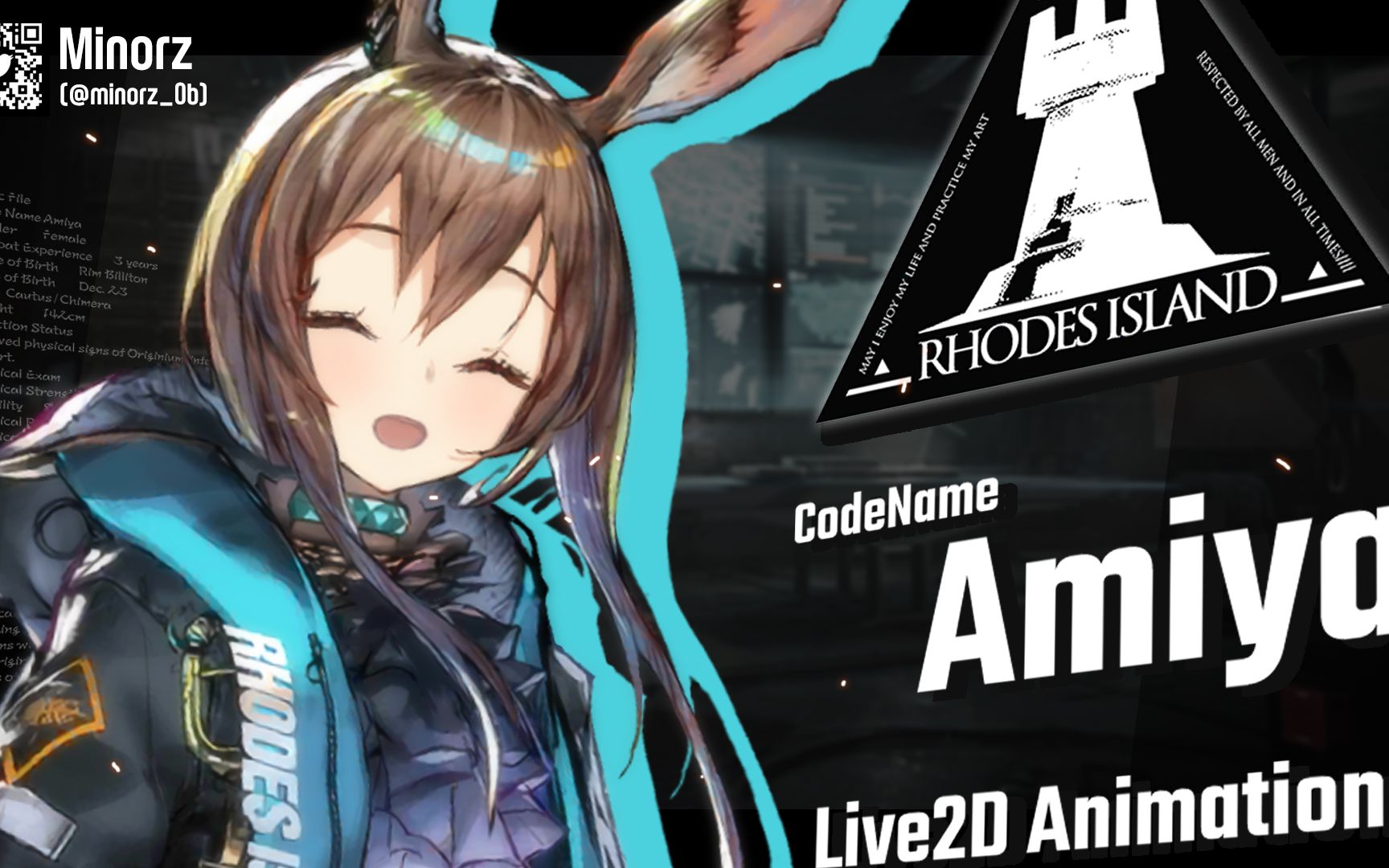 [明日方舟] 阿米娅 live2d animations