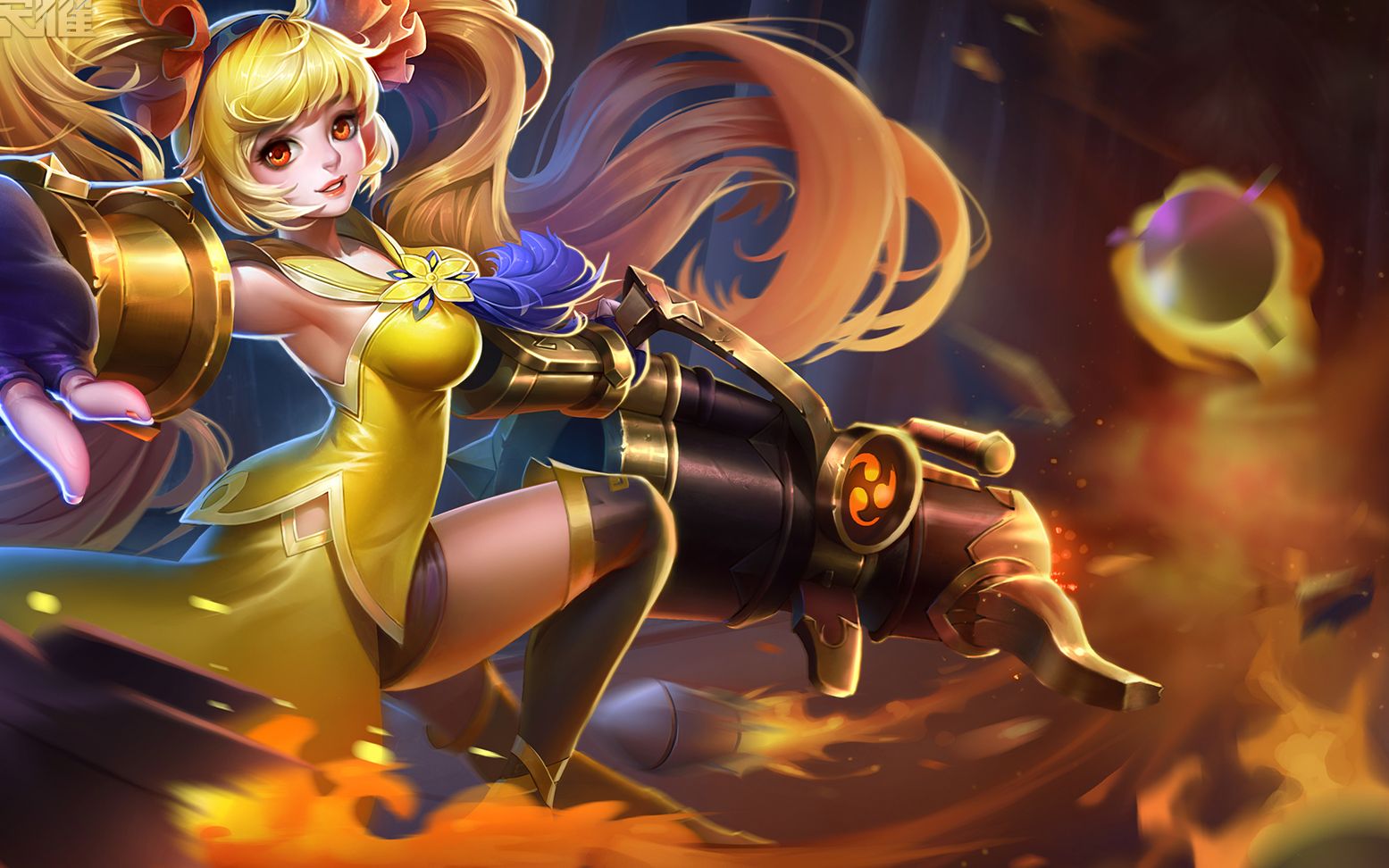 顺风后的千金重弩·孙尚香爆炸伤害带飞队友_哔哩哔哩 (゜-゜)つロ