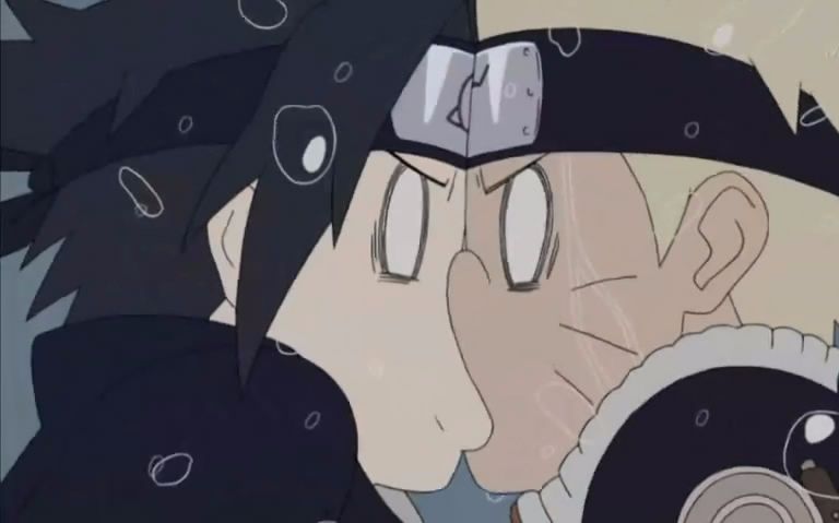 火影忍者,鸣人和佐助又亲上了,真是一对好基友_哔哩哔哩_bilibili