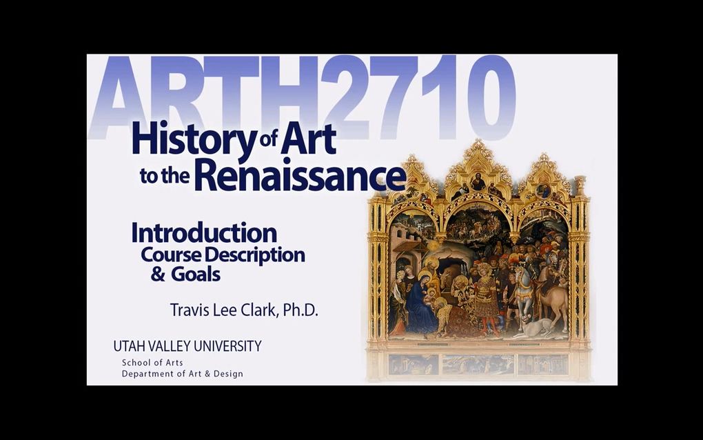 [图]History of Art to the Renaissance (Spring 2020)