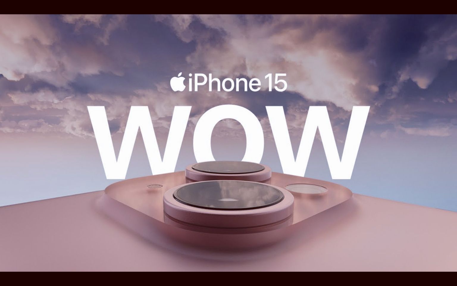 iphone 15 官方宣传片 | 来源:apple