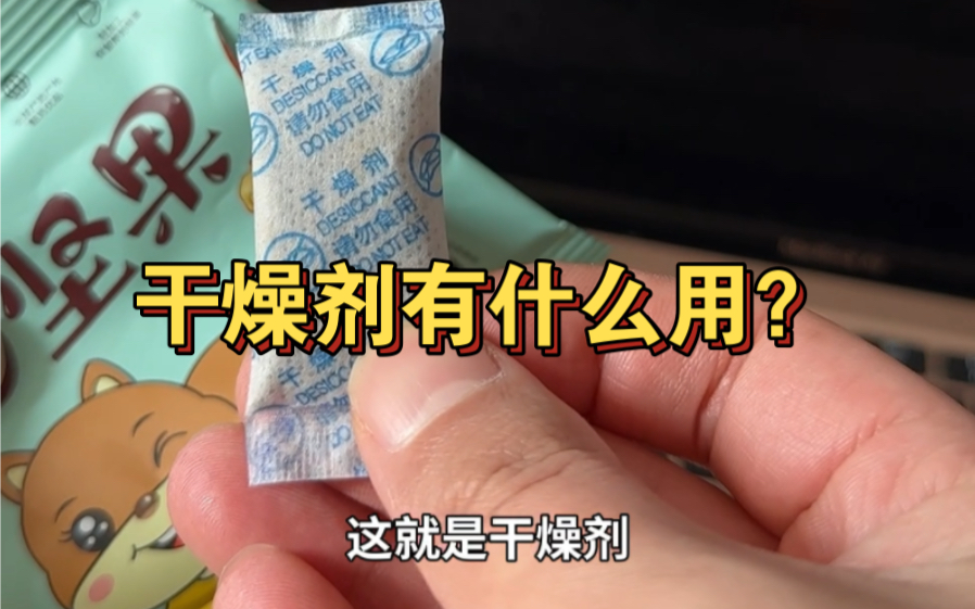 食品包装里的干燥剂有什么用?如何废物利用?我来教你们!#生活小妙招哔哩哔哩bilibili