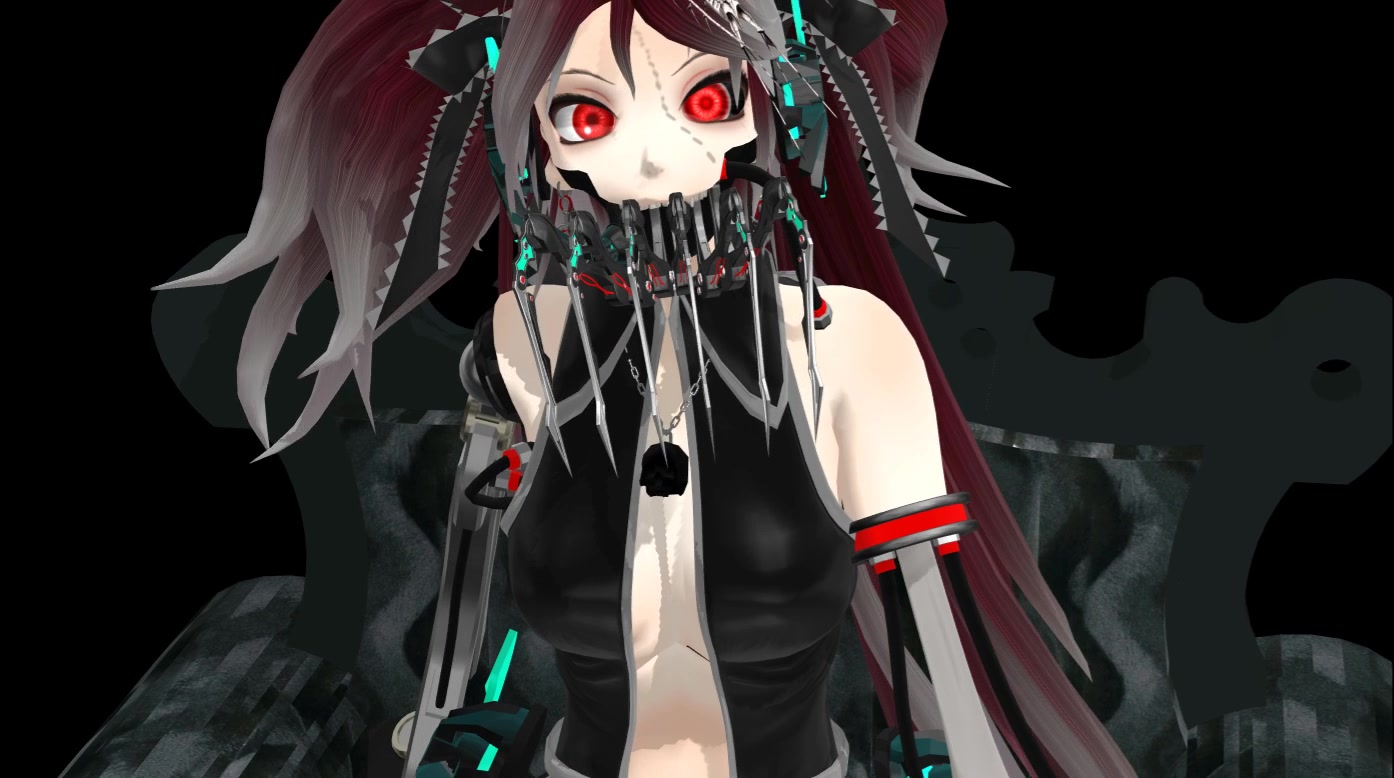 【骸音/mmd】半肉形态骸音的monster