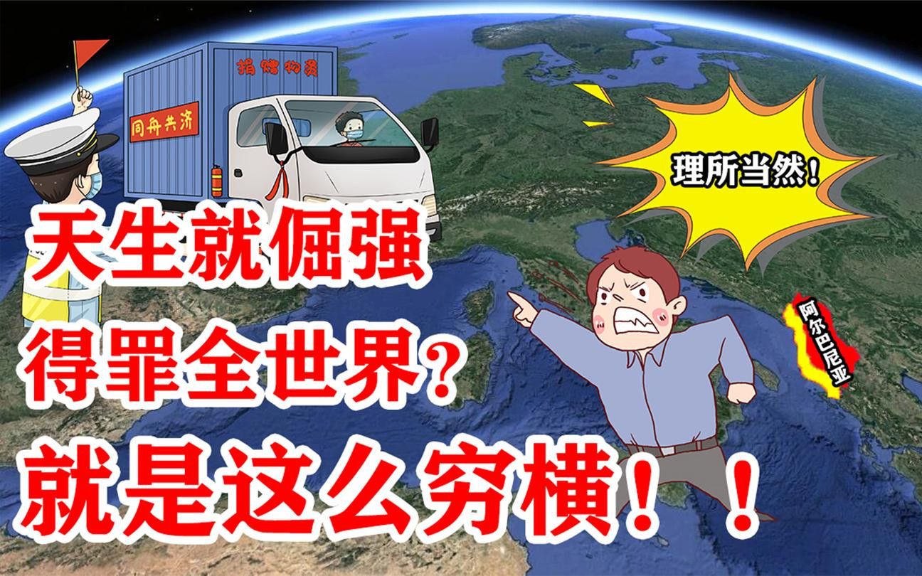 阿尔巴尼亚是个什么国家?底气十足,竟与全世界为敌?哔哩哔哩bilibili