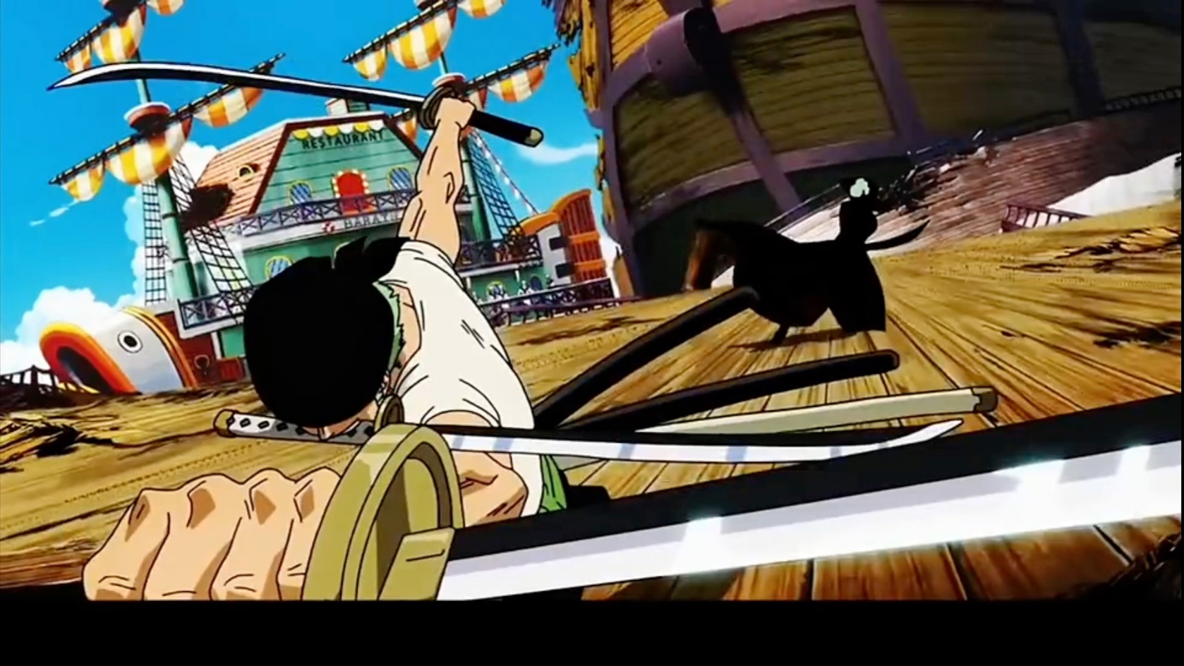 罗罗诺亚.索隆遇强则强,遇路则盲