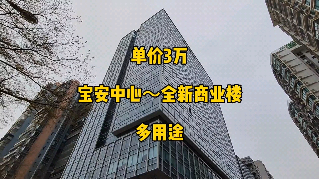 深圳宝安中心区全新办公楼 前海写字楼酒店