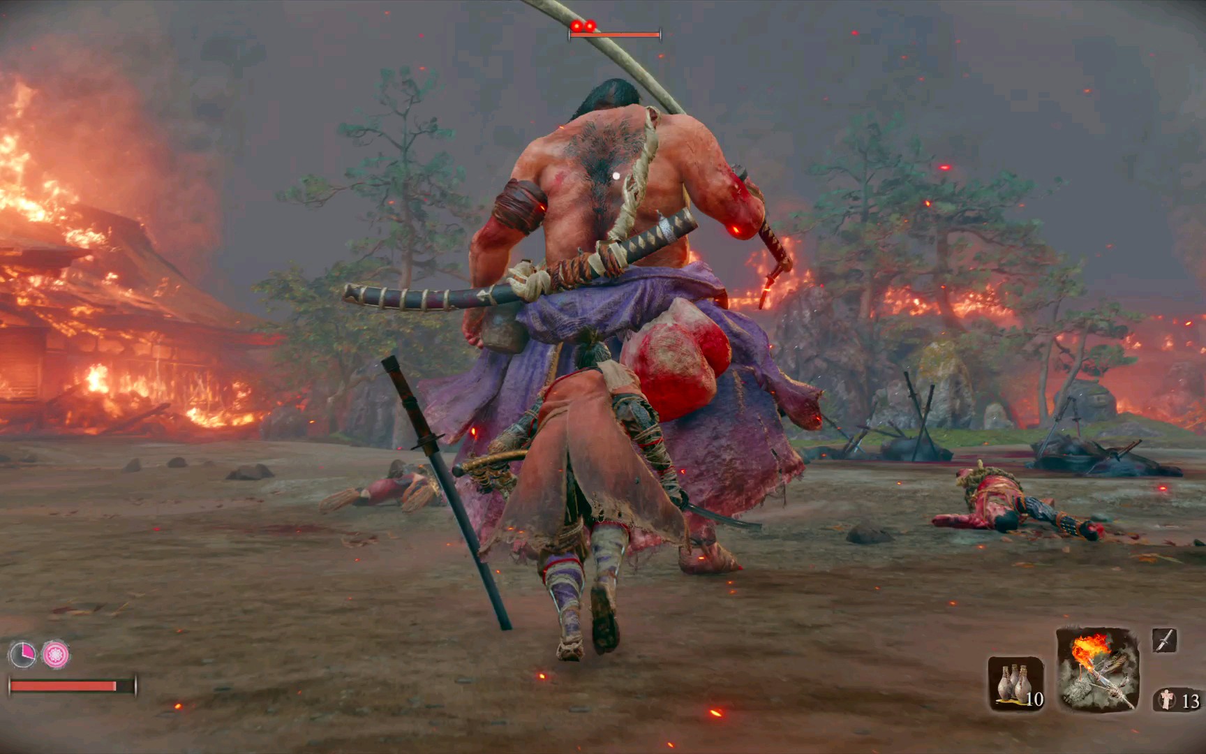 只狼-蚺蛇重藏(不用npc的丢人视频)