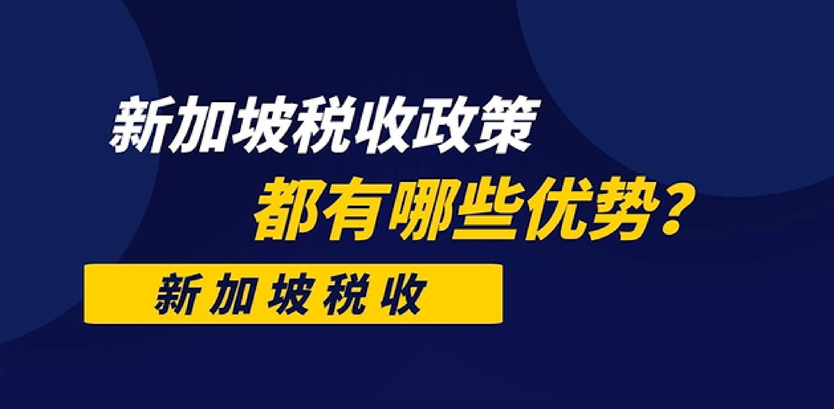 1分钟告诉你,新加坡的税收优势都有哪些?哔哩哔哩bilibili