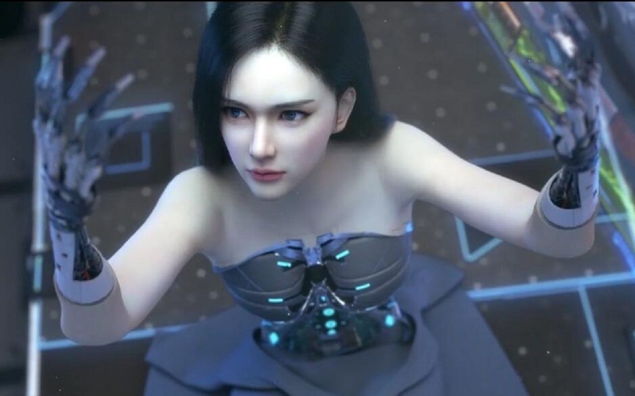 这部国漫中的机械妹子这么漂亮科幻场景这么酷炫教练我也要