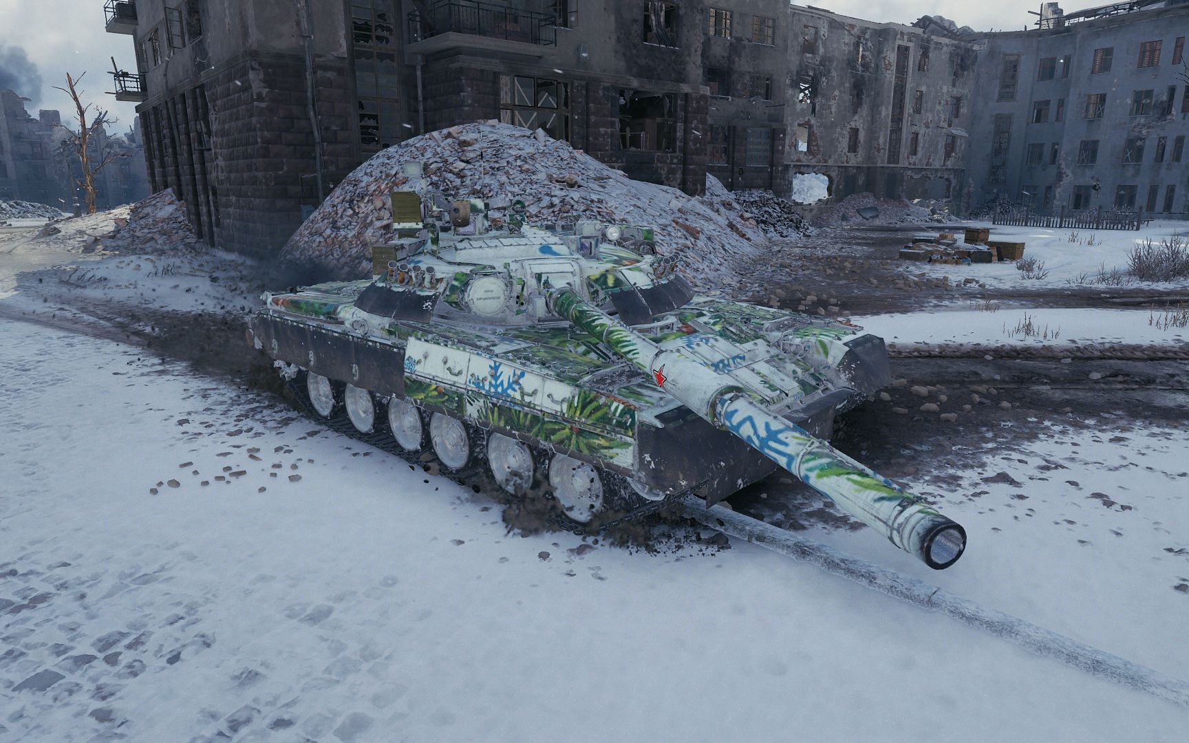 《坦克世界World of Tanks》T80U主战坦克 坦克mod 燃气轮机mod哔哩哔哩bilibili