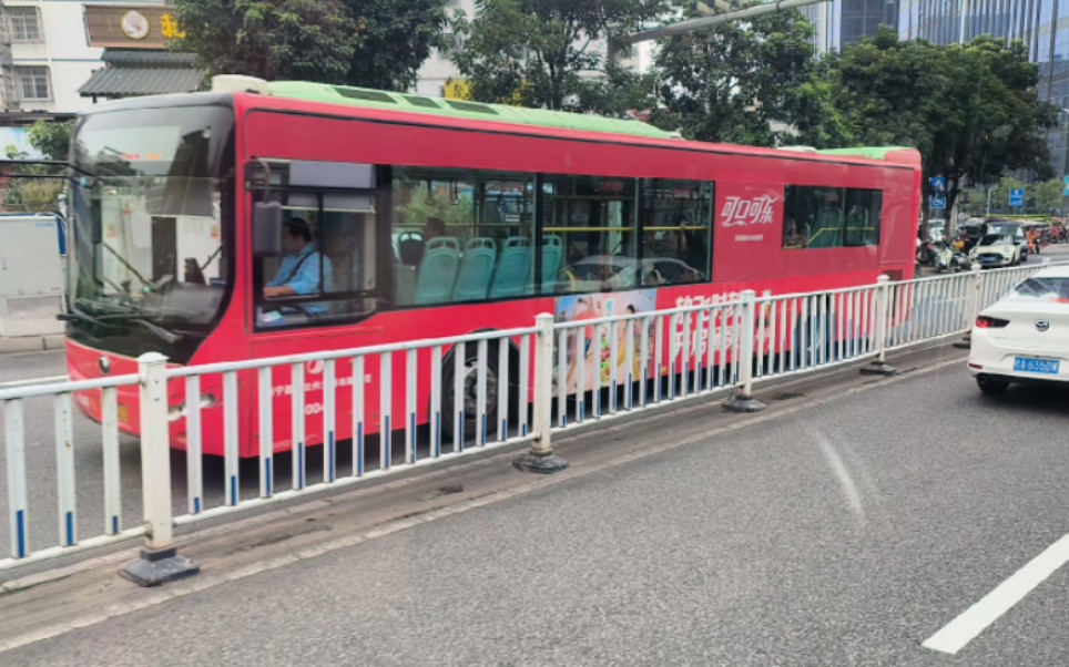 【南宁公交行走音】恐怖的玉柴高转速声音宇通v脸zk6126chevg2运行