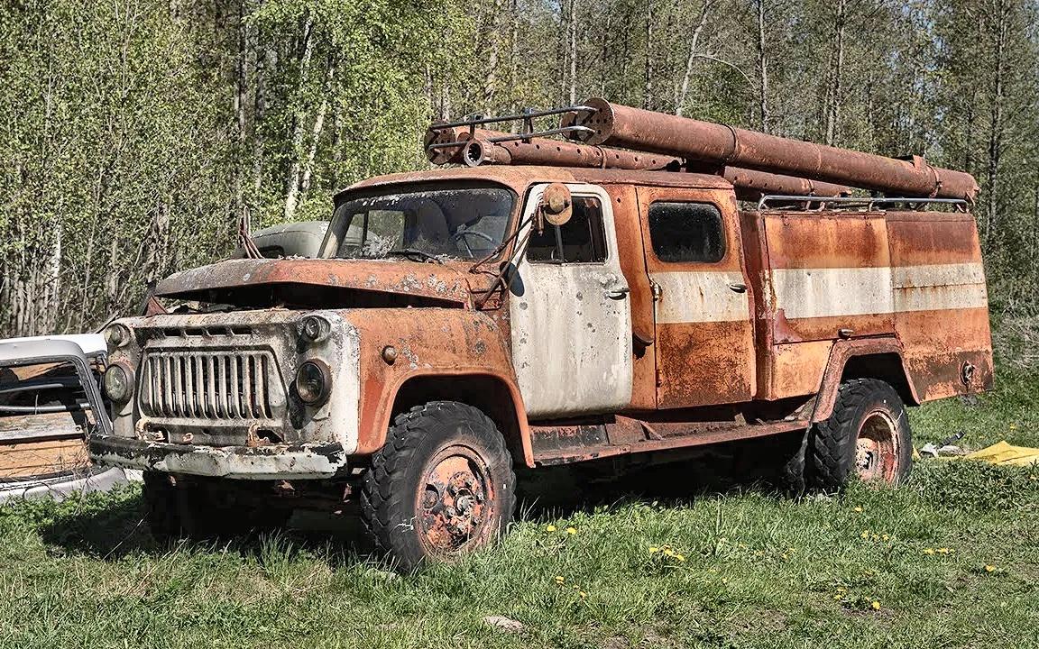 [图][Flexiny] 23年的测试驾驶后，开始GAZ 53A Firetruck（V8）