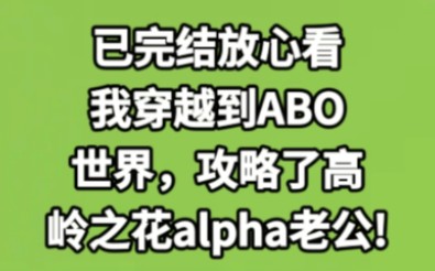 [图]【全文已完结】我穿越到ABO世界，被分配了高岭之花alpha老公!