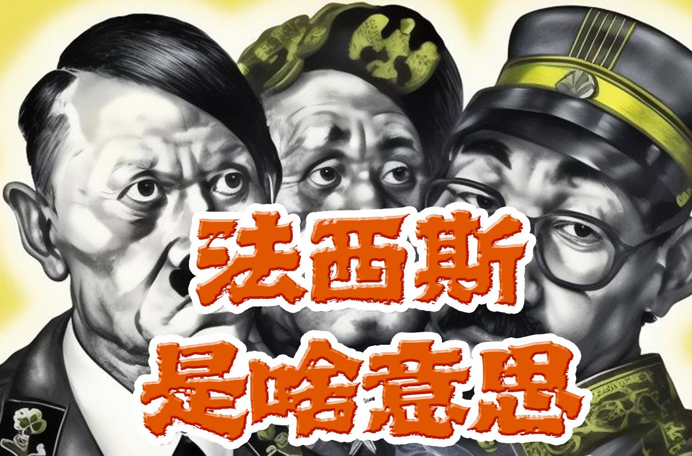 法西斯到底是啥意思