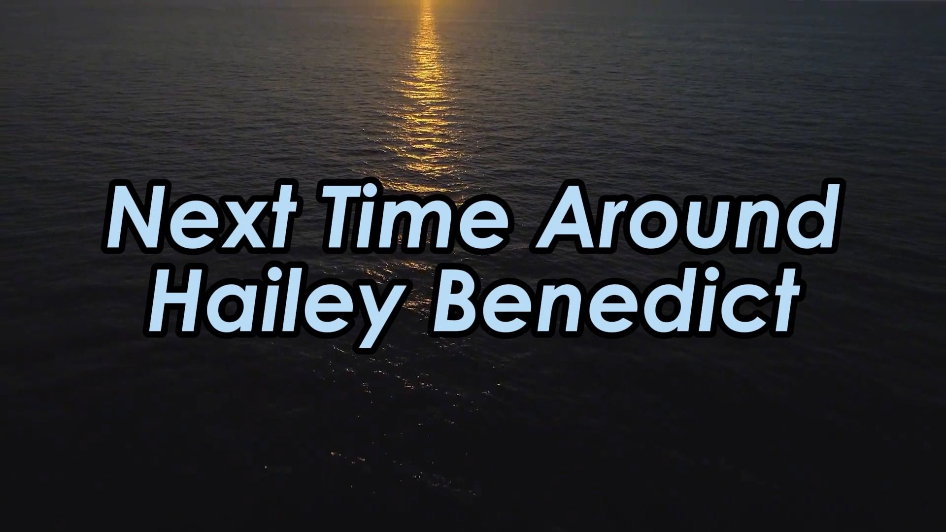 日推 "与其仓皇追赶日落而言 我更想静待漫天繁星出现"《next time