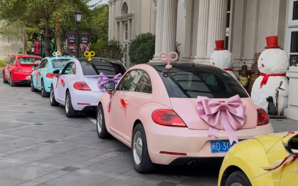 属于厦门的甲壳虫浪漫婚车,福建省内婚车接单中,厦漳泉优先
