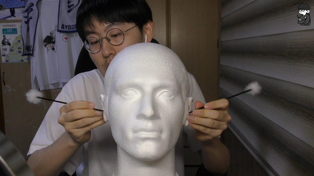 【shinchan asmr】大事不妙!我要用sr3d掏耳!