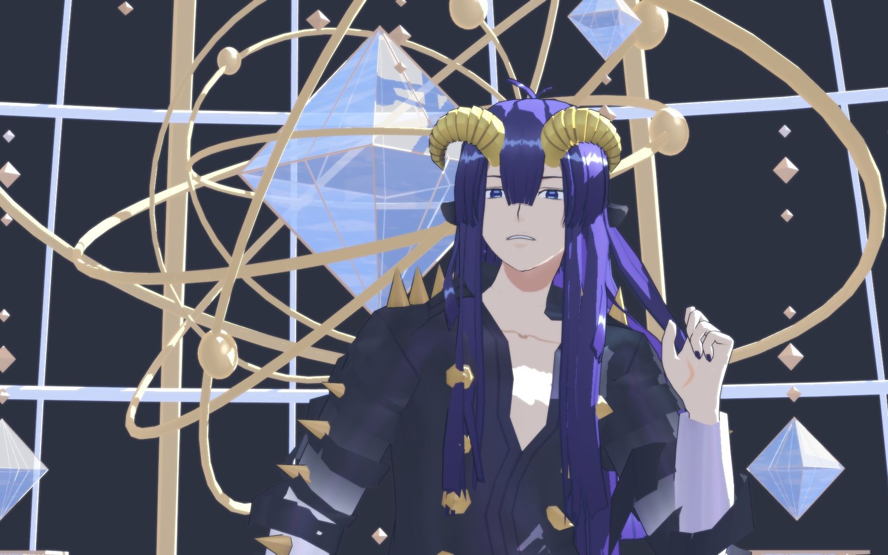 【在魔王城说晚安/mmd】恶魔牧师·雷欧纳多——选择独舞——【elect