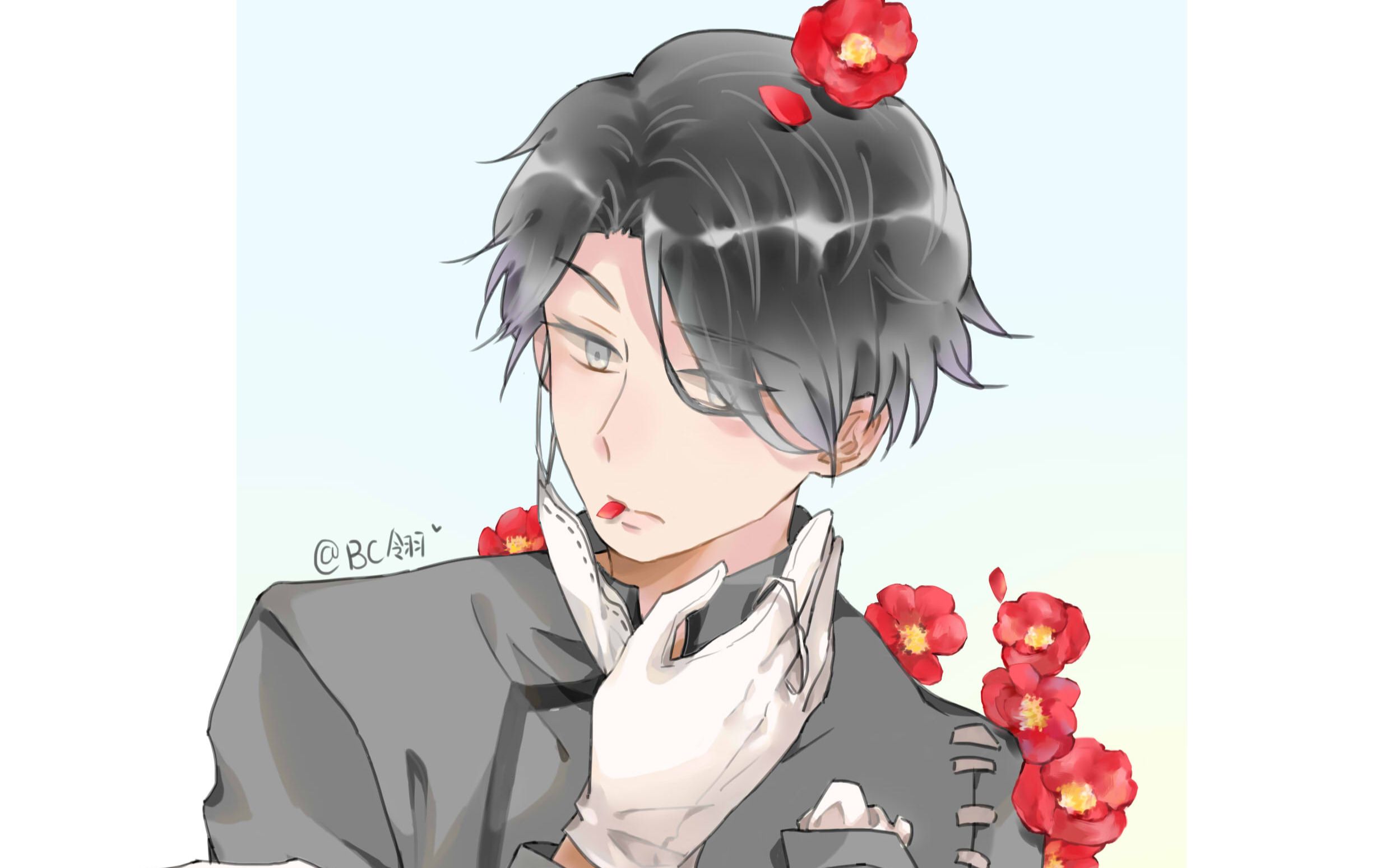 活动  【板绘】【第五人格】一个画渣妄想给卡尔上妆.