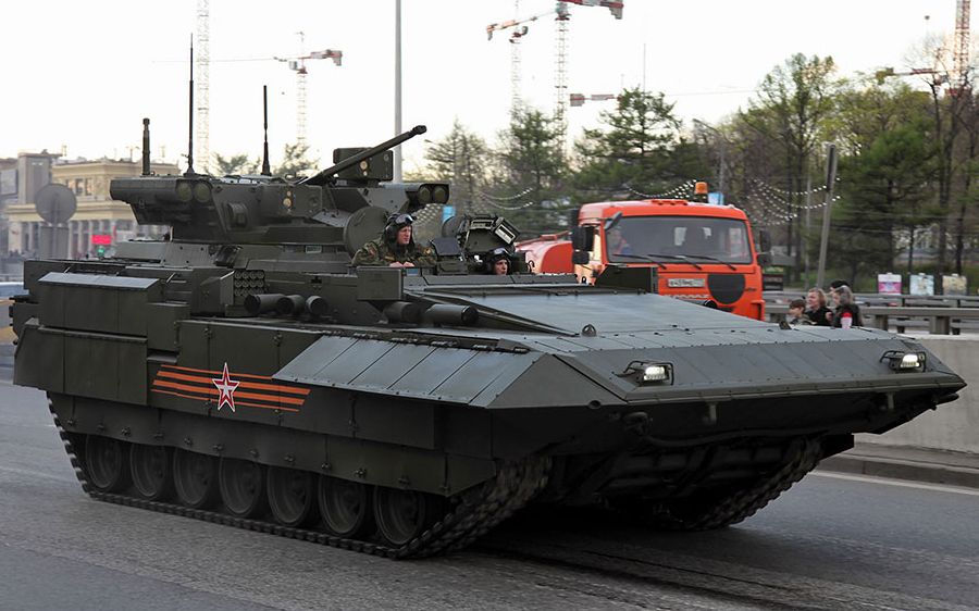 装甲战争t-15阿玛塔重型运兵战车pve轰天雷作大死