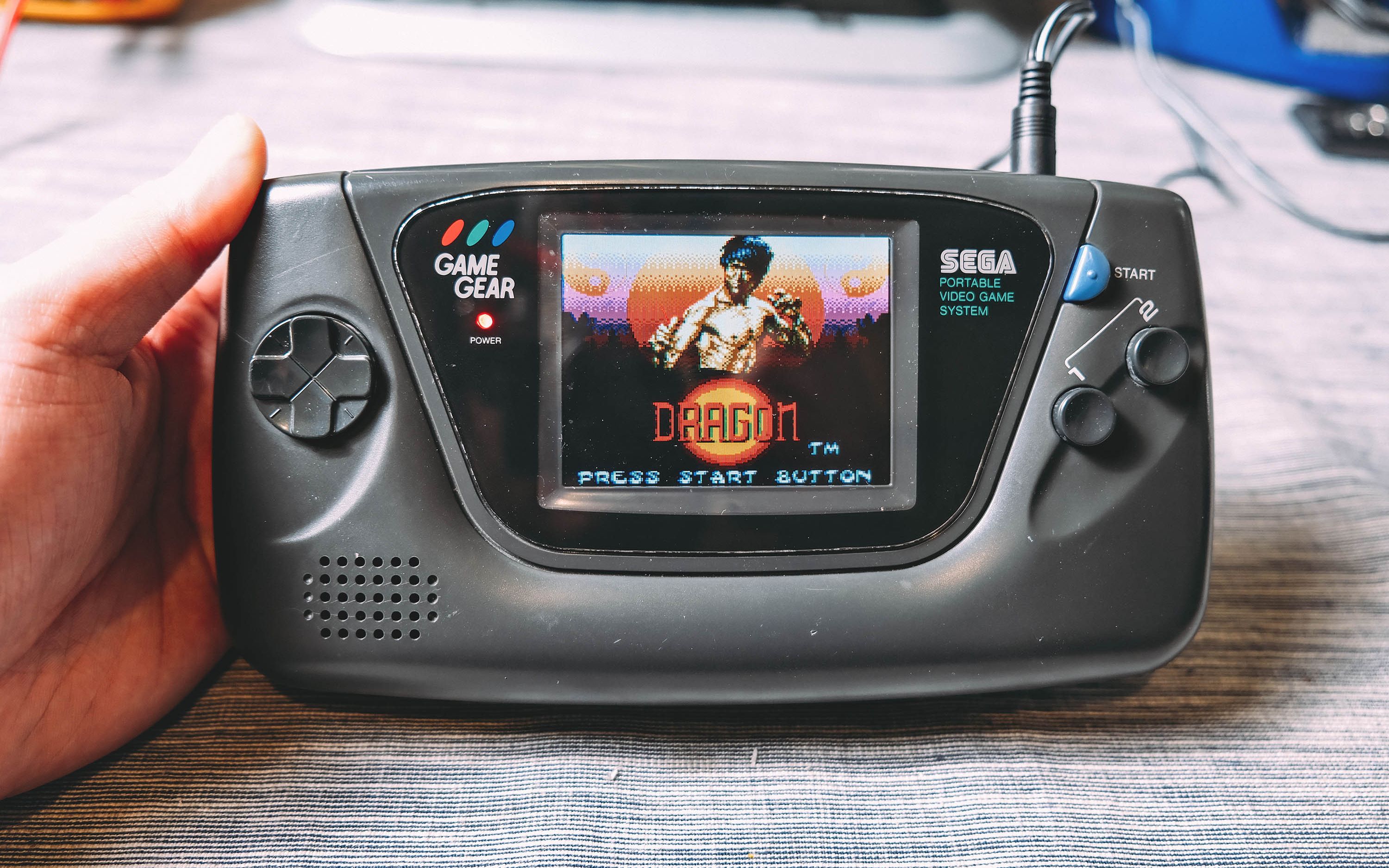 sega gamegear/ 世嘉掌机改液晶翻车维修 -电源板与z80故障