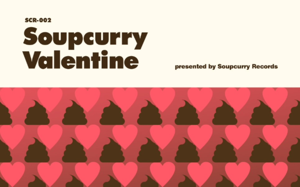 soupcurry records 2nd album『soupcurry valentine』
