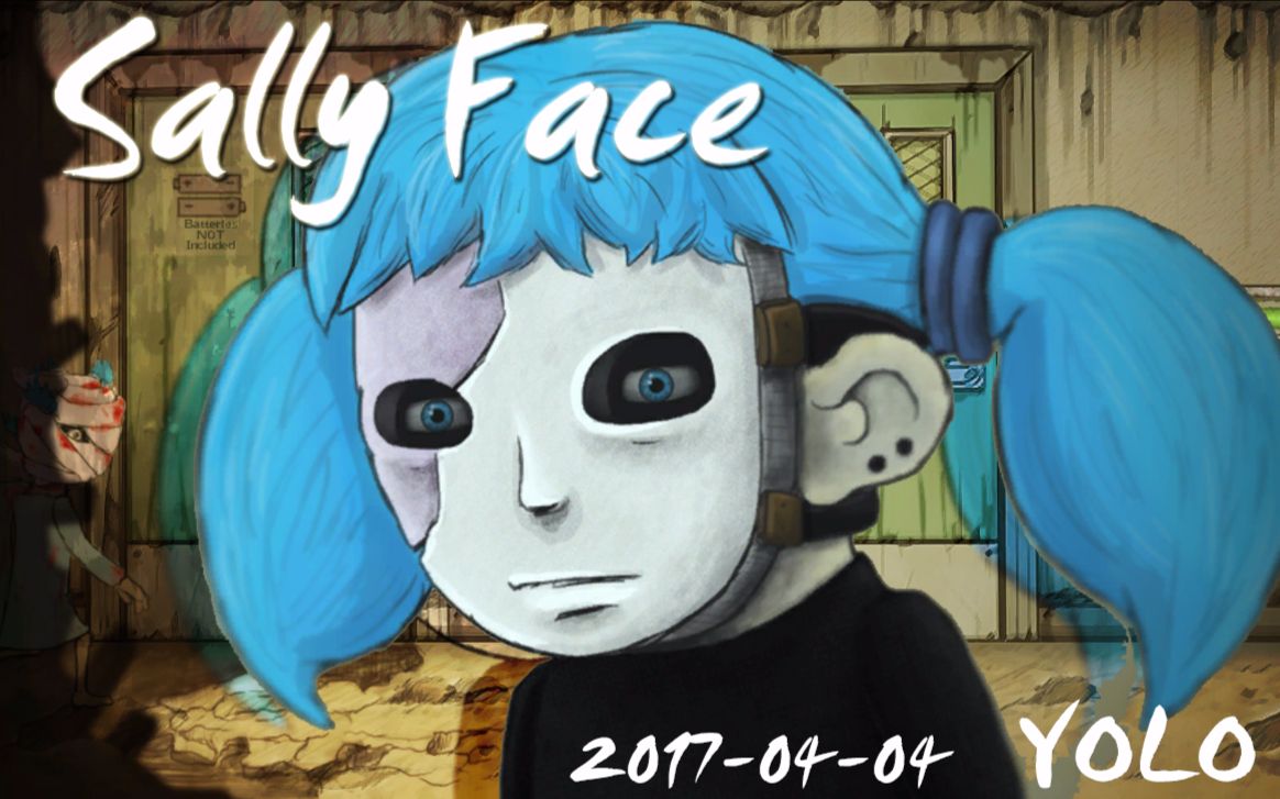 sallyface面具下的脸图片