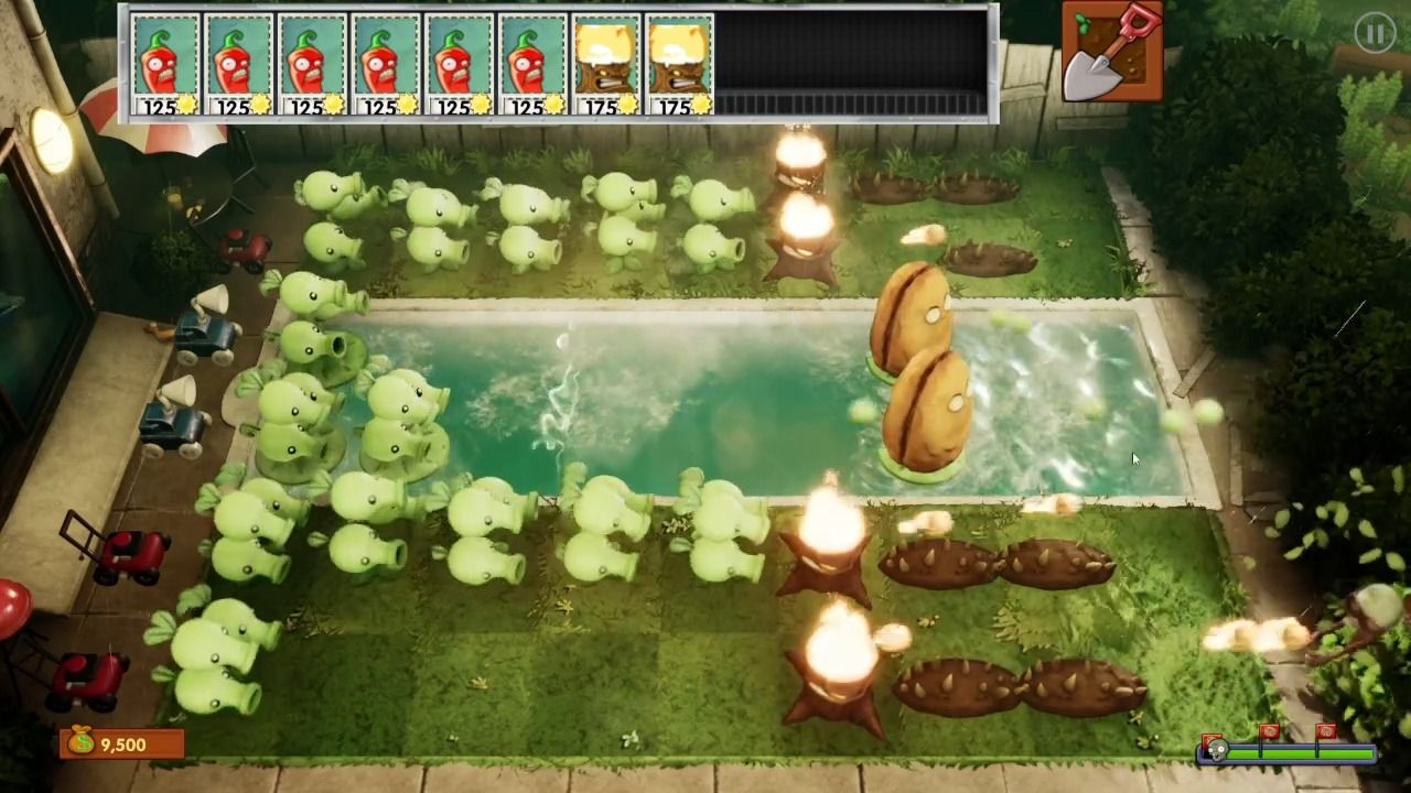 【植物大战僵尸3d版】天又要黑了,坐等大佬更新游戏 3-5 3-10
