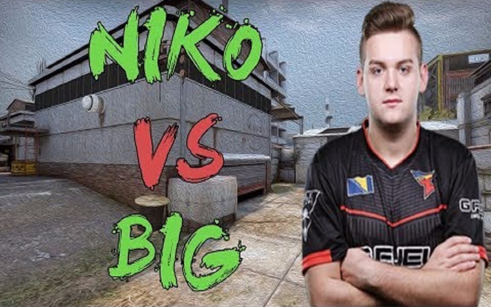 【csgo】pov faze niko vs big (38_23) cache @ epicenter 2017 eu