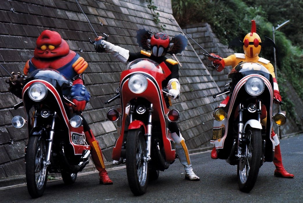 一次性看完冷门特摄剧《伏魔三剑侠》主角们的剧照!