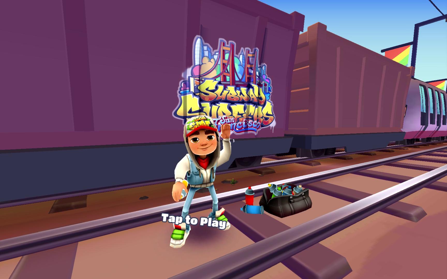 subway surfers 地铁跑酷 旧金山