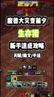 Download Video: 魔兽世界大灾变前夕生存猎新手速成攻略