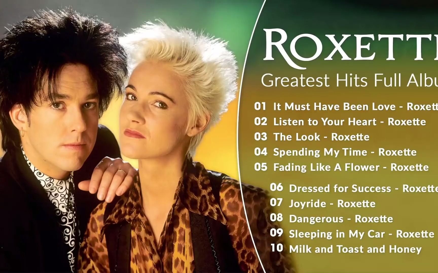 [图]最棒的 Roxette - Roxette Greatest Hits 完整专辑