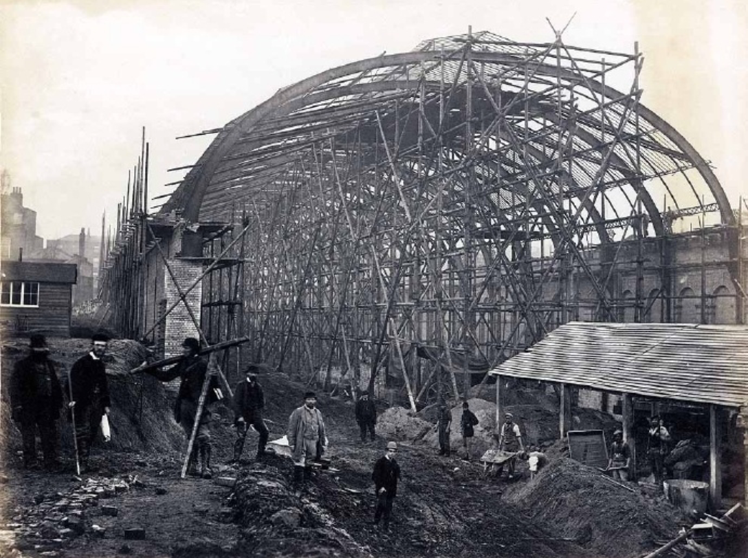活动作品1860年代英国伦敦修建地铁
